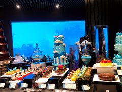 -海棠湾洲际-涛·海底餐厅·美人鱼·自助餐·海底隧道