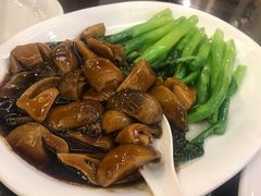 芥蓝蘑菇-晋阳饭庄(虎坊桥店)