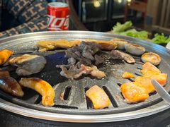 -明洞阿姨·韩式酱蟹烤肉·创意料理(三元桥店)