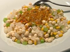 蟹粉花胶烩鸡头米-申粤轩酒楼·三十年粤菜经典(丁香花园店)