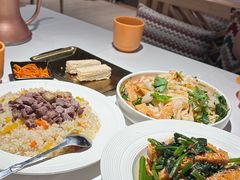 菠菜拌面筋-谷丽麦馕新疆菜·清真(步步高梅溪新天地店)