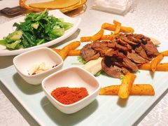 蒜炒油麦菜-阿斯牛牛·凉山菜(新会展店)