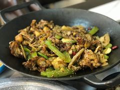干锅牛蛙-独一道·大别山土菜烧烤(雨花西路店)