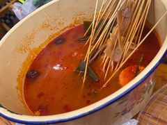 -拈签一笑黄牛肉辣卤串串