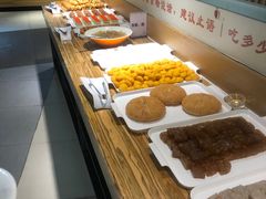 自助取餐区-感恩心素食馆(百世广场店)