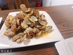 辣炒花蛤-1910老鲁味海鲜·戳子肉·青岛菜(金沙滩店)