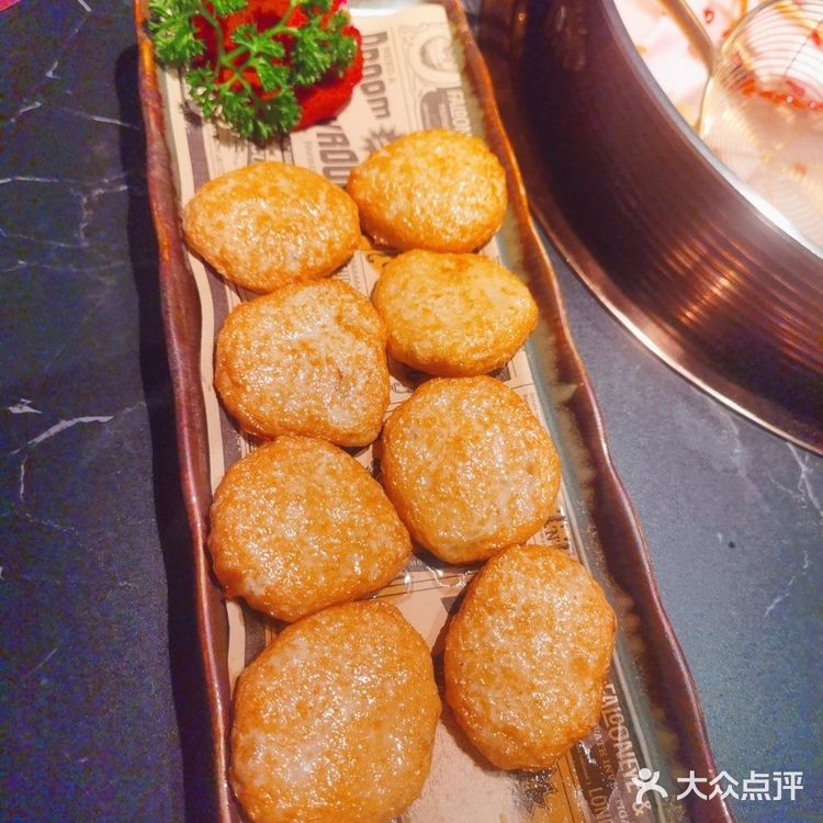 没有骨头的鱼肉火锅