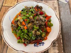 炒田螺-利杨记·本味轩粥坊·烧烤(宝体店)