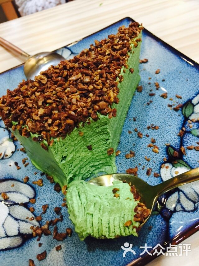 青木手作抹茶甜品图片 - 第8张
