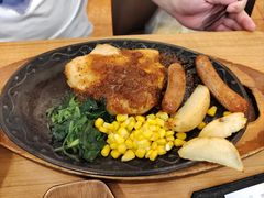 鸡扒拼盘-萨莉亚意式餐厅(新洲佐阾新邑店)