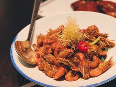 油爆河虾-杭州西子湖四季酒店·金沙厅