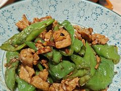 锅气土辣椒炒肉-柴米油盐三杯鸡(象山北路店)