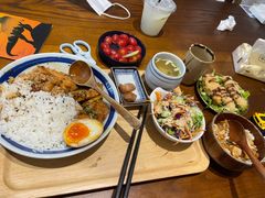 香橙照烧鸡定食-肥朵食堂(带梦胡同店)