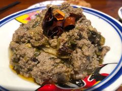 炒麻豆腐-李记白水羊头·清真老味家常菜(石景山店)