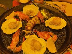 传统西班牙墨鱼汁海鲜饭-BROWNSTONE布朗石西班牙餐厅(深圳湾店)