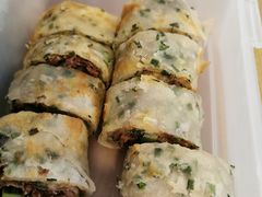 葱饼卷牛肉-台北楚楚园馅饼粥(虹桥南丰城店)