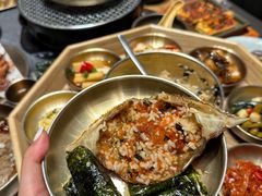 -草家酱蟹炭火烤肉店(珲春南路一店)