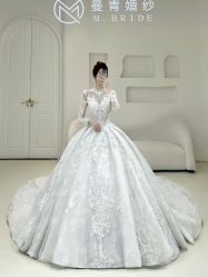 点击看大图 -曼青婚纱礼服馆
