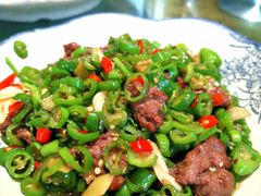 小炒黄牛肉-土桥手掌鸡·26年灌县老味道(都江堰店)