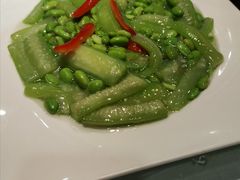 丝瓜毛豆（时令）（约300克）-申粤轩酒楼·三十年粤菜经典(丁香花园店)