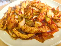 辣炒鱿鱼-贤花饭店(城阳店)