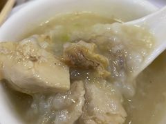 鸡粥-沙田新强记烧鹅海鲜酒家