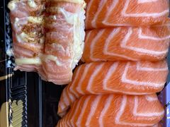 火焰三文鱼握寿司-林妈妈村·日式料理(宝山万达店)