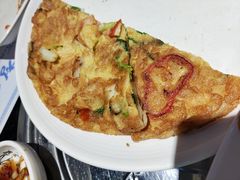 海鲜葱饼-青松馆韩国料理(香港中路佳世客店)