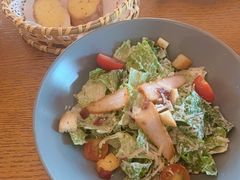 烟熏鸡肉凯撒沙拉-蓝枪鱼西餐厅(锦华店)