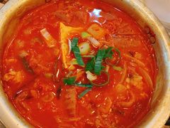 猪颈肉泡菜汤-金北顺大锅家(신사본점)