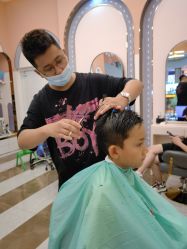 -爆米花儿童美发乐园(长白万象汇店)