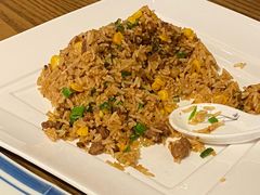 牛肉粒炒饭-彩蝶谷美食廊·粤式经典南番顺·铁板烧烤泰风味(广州长隆酒店)