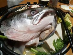 三文鱼头寿喜锅-友悦食堂(灯湖店)