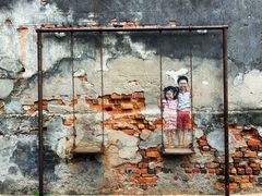 -槟城街头艺术街区