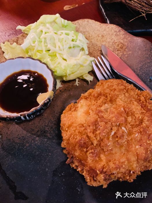 隐之家居酒屋芝士炸猪排图片