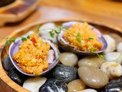 -草家酱蟹炭火烤肉店(珲春南路一店)