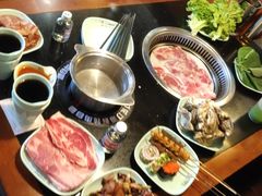 -九寸花汀海鲜烤肉自助(中东迪克店)