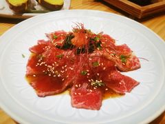 生牛肉刺身-花潮料理艺食馆(世欧广场店)
