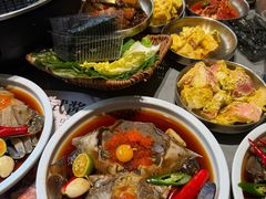 -草家酱蟹炭火烤肉店(珲春南路一店)