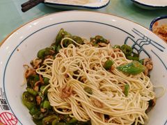青椒炒肉干拌面-刘氏三和面馆
