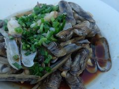 葱油蛏子-丰收渔港饭店(嵊泗店)