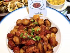 -东来菜馆•手抓海鲜家常菜•海鲜锅贴(鸽子窝店)