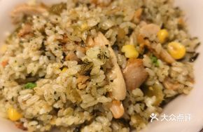 Sour Cabbage Basil Chicken Fried Rice
