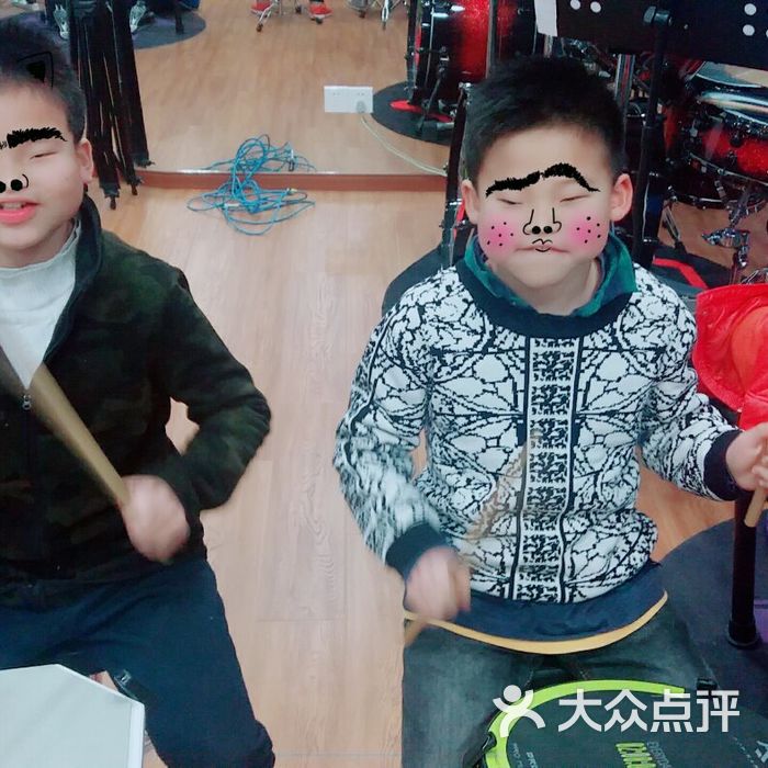 丹音乐中心上课实景图片-北京架子鼓-大众点评网