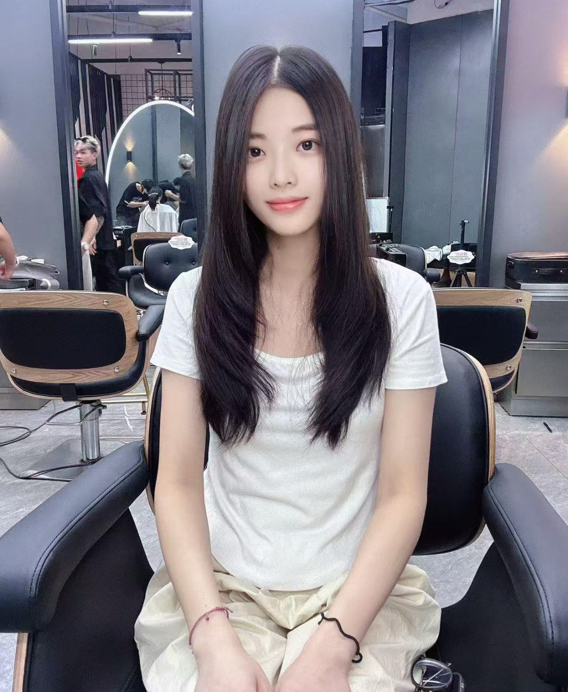 女生中长发发型