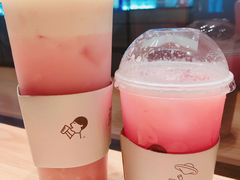 多肉粉荔&醉醉粉荔-喜茶(上海正大广场店)