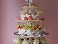 美丽心情婚礼蛋糕-美丽心情蛋糕(江苏路店)