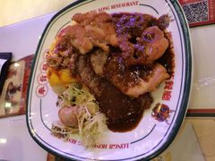 黑椒杂扒蛋包饭-龙记·香港茶餐厅(海上世界店)