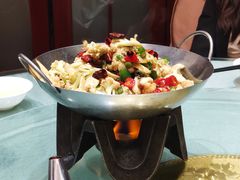 干锅菜花-沁香源私家菜