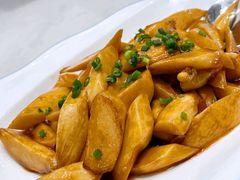 油焖茭白-火福·天湖阁大闸蟹博物馆主题餐厅(浅水湾店)